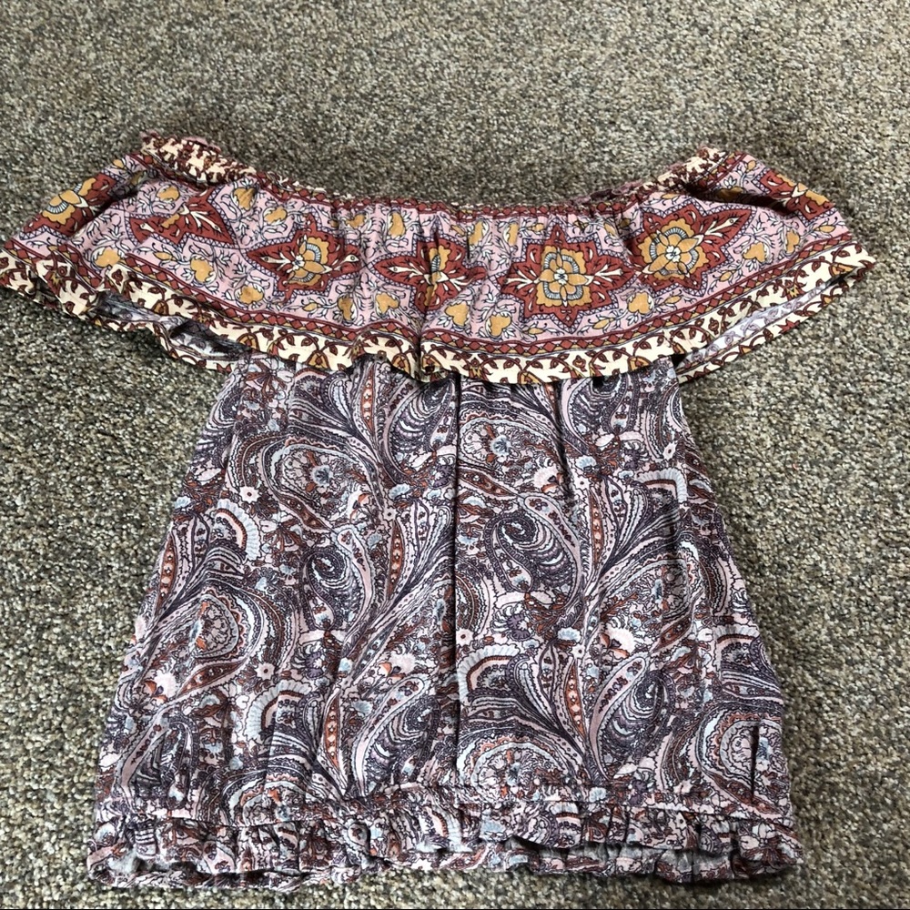 Off the shoulder top!